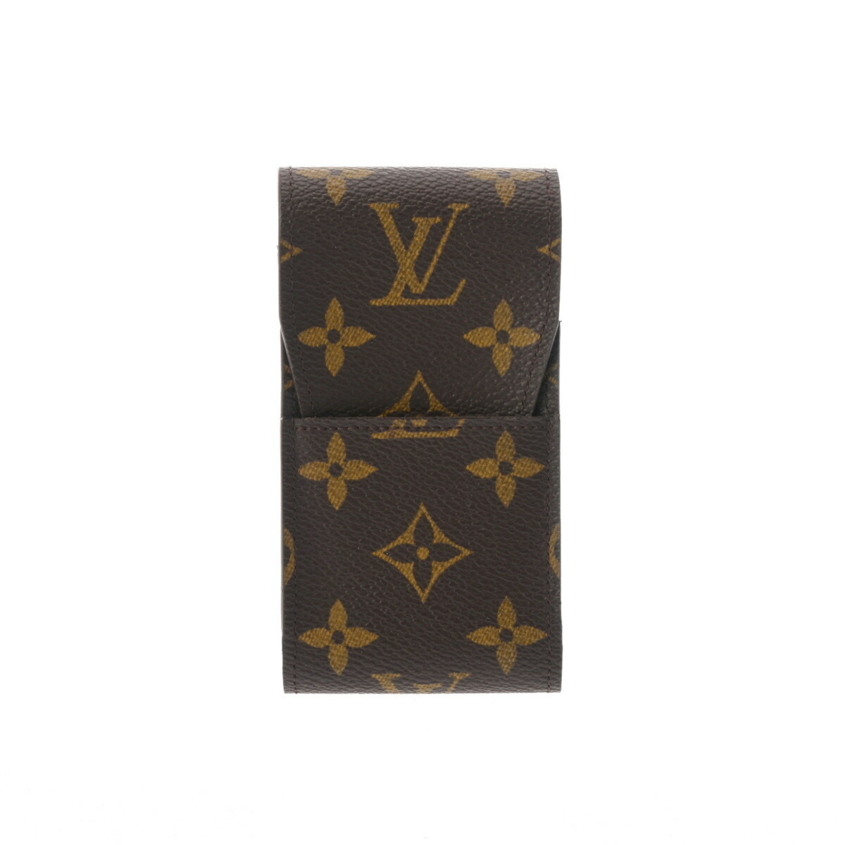 Louis Vuitton Monogram Cigarette Case Brown Canvas Accessories